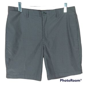 𝅺🍄3/50$🍄 GREG NORMAN plaid golf casual bermuda men's shorts size 36